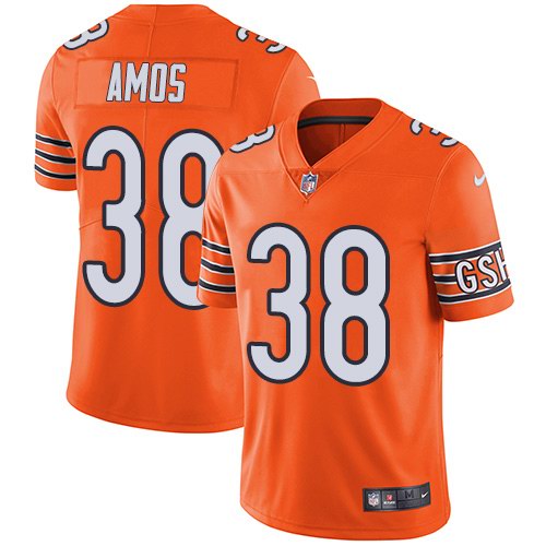 Nike Men & Women & Youth Bears 38 Adrian Amos Orange NFL Vapor Untouchable Limited Jersey,We sell and wholesale Nike Men & Women & Youth Bears 38 Adrian Amos Orange NFL Vapor Untouchable Limited Jersey on line form chian!